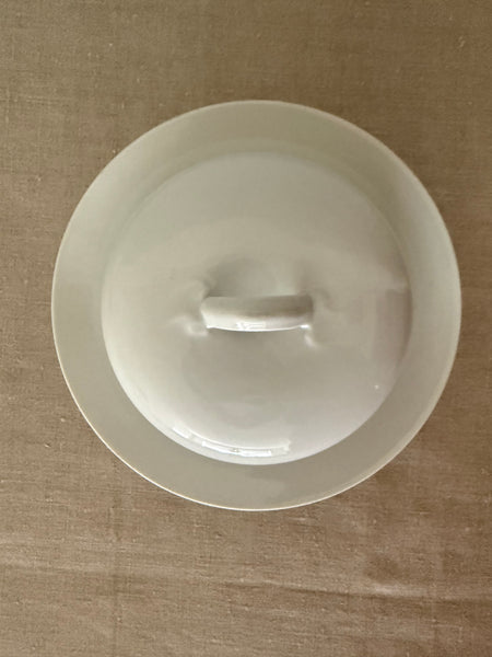 French Porcelain Butter Dish