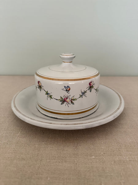 French Enamelware Butter Dish