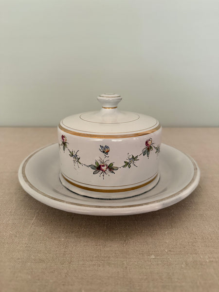 French Enamelware Butter Dish