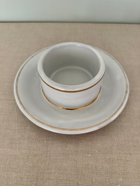 French Enamelware Butter Dish