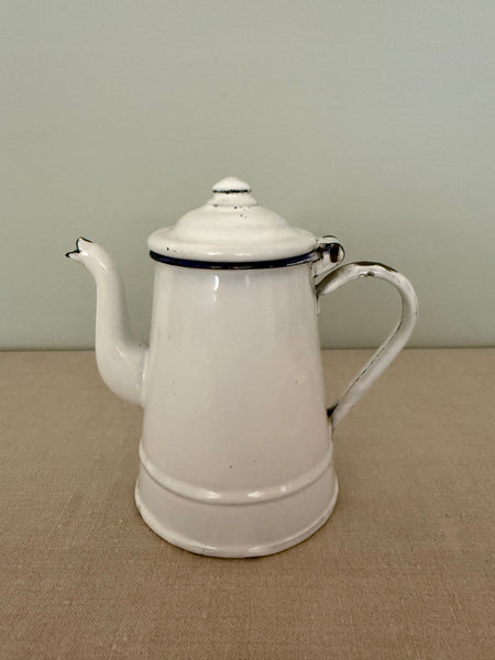 French Enamelware Coffee Pot