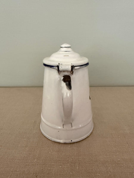 French Enamelware Coffee Pot