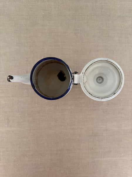 French Enamelware Coffee Pot