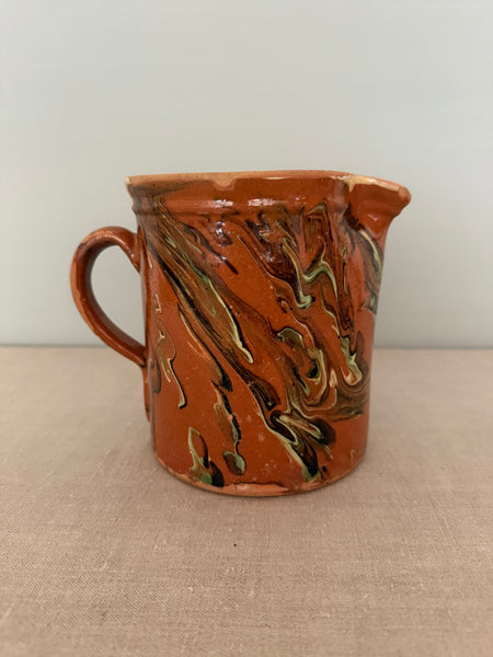 French Jaspe Pitcher
