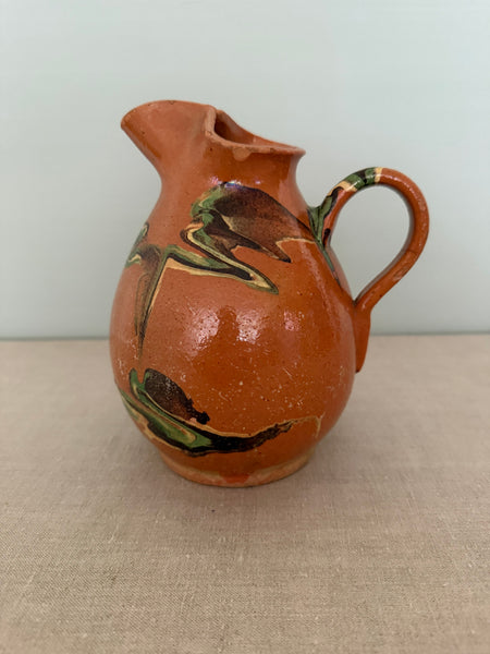 French Jaspe Pitcher