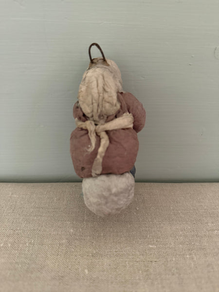 Antique Spun Cotton Ornament