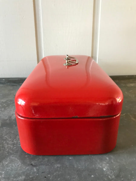 Enamelware Bread Box