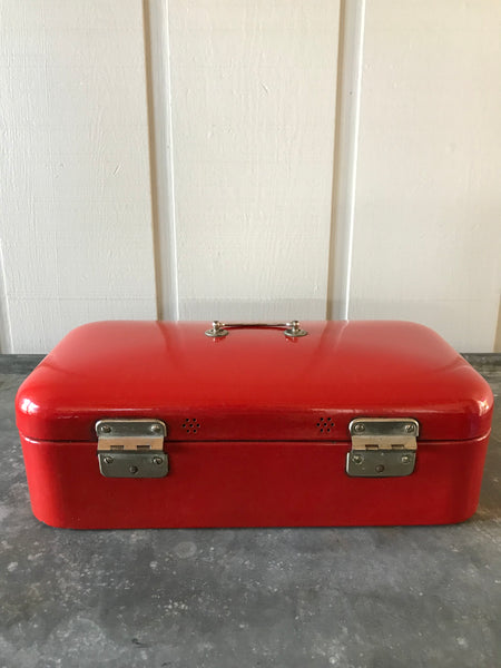 Enamelware Bread Box