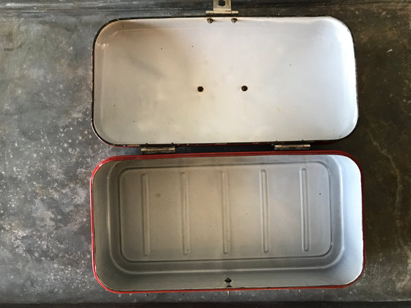 Enamelware Bread Box