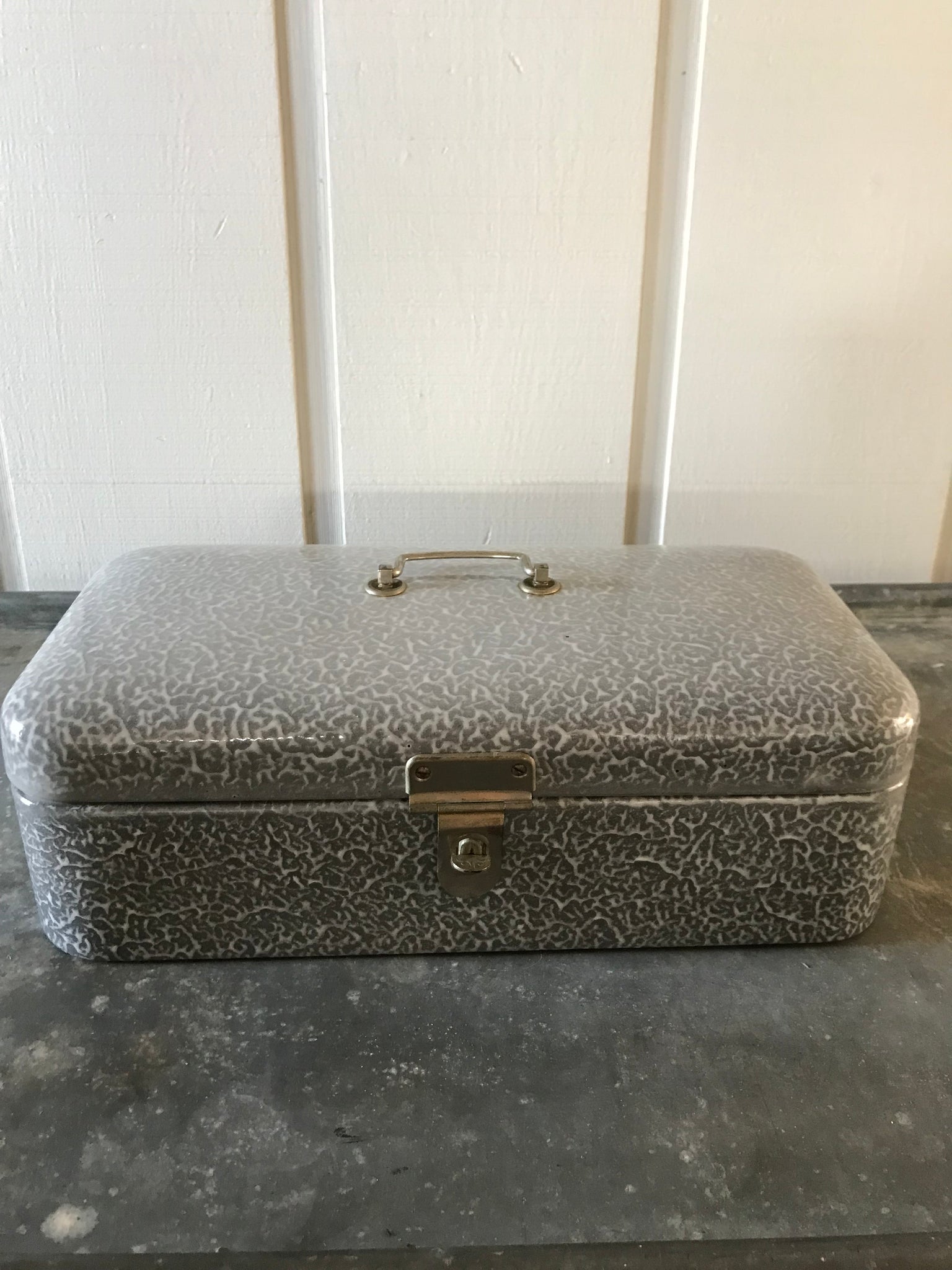 Enamelware Bread Box